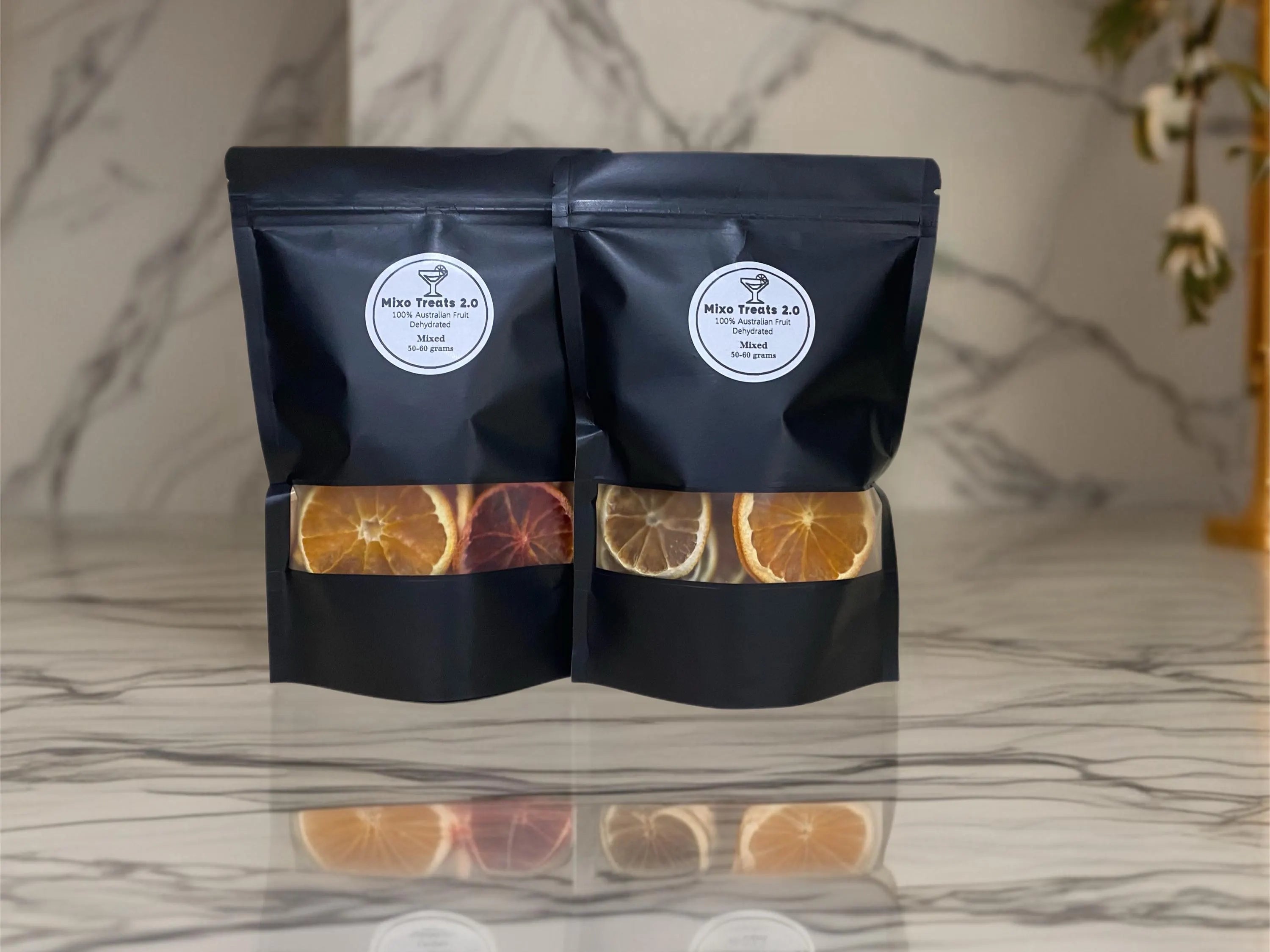 100% Australian Dehydrated Mixed Slices - 20+ Pieces - Small Pouch